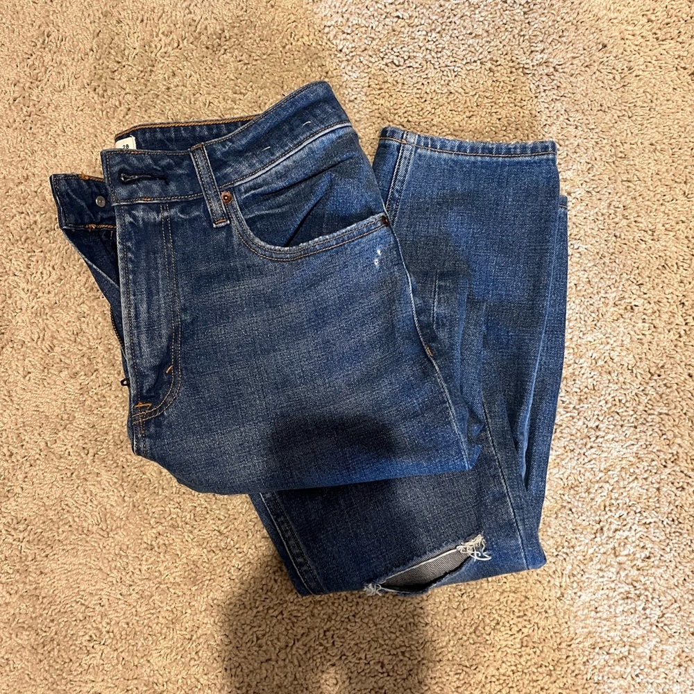 Abercrombie & Fitch Dark Blue Skinny Jeans. New without tags, never worn!